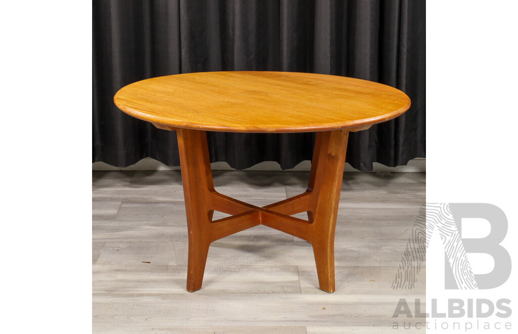 Round Oak Occasional Table by Fred Ward