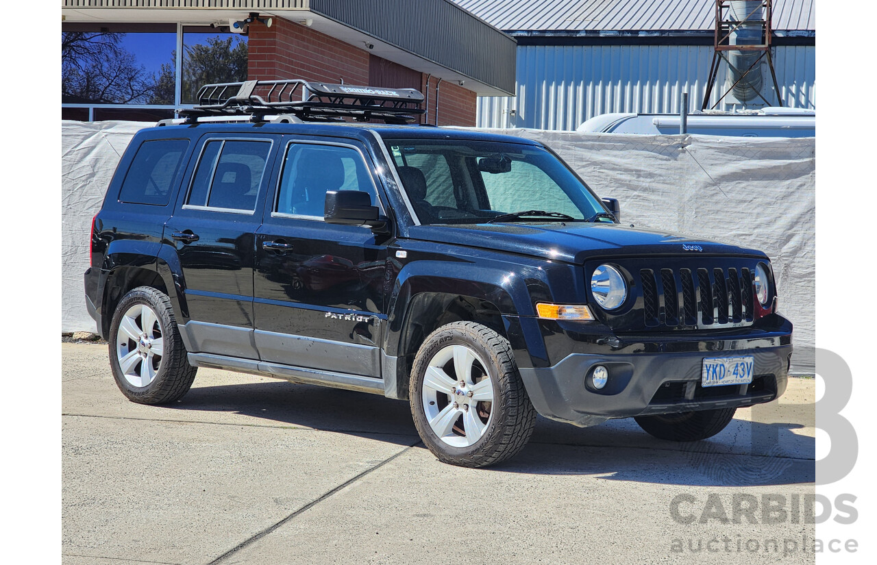 3/2014 Jeep Patriot Limited (4x4) MK MY14 4d Wagon Black 2.4L