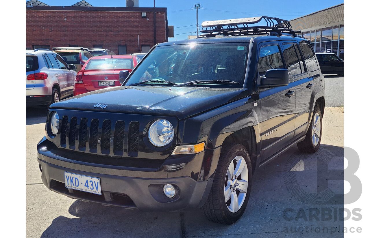 3/2014 Jeep Patriot Limited (4x4) MK MY14 4d Wagon Black 2.4L