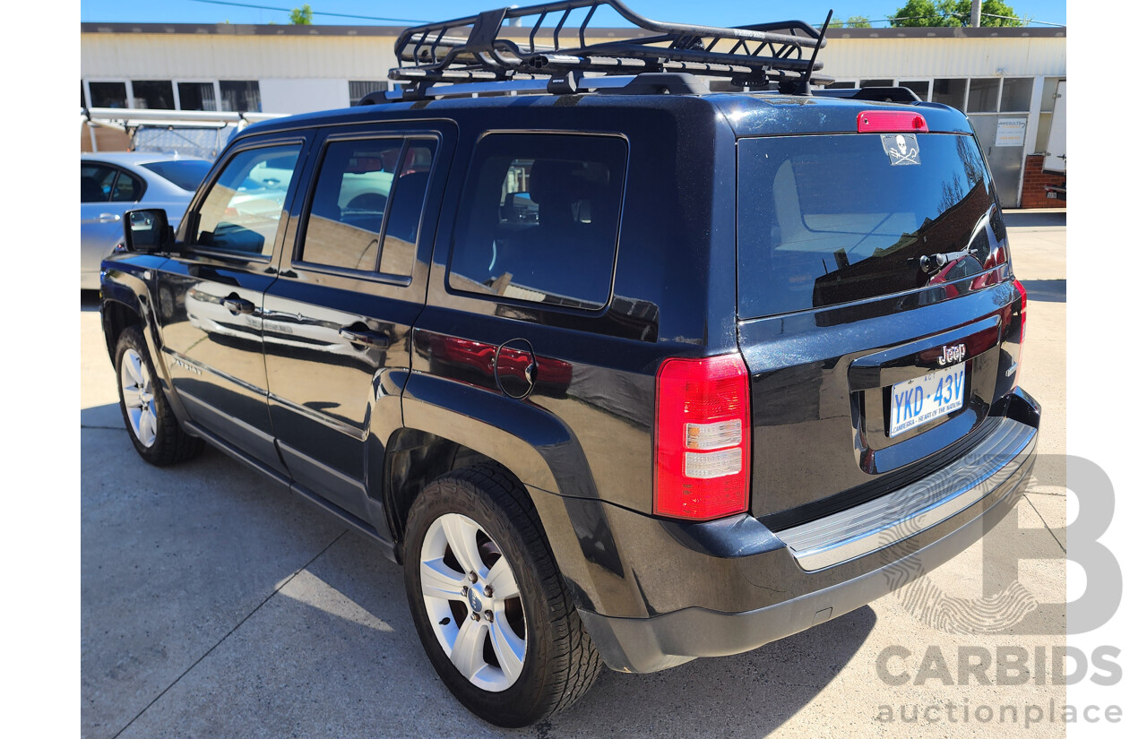 3/2014 Jeep Patriot Limited (4x4) MK MY14 4d Wagon Black 2.4L