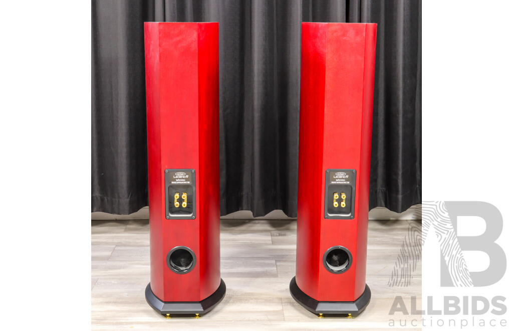 Pair of Richter Legend Series IV Legend Floor Speakers