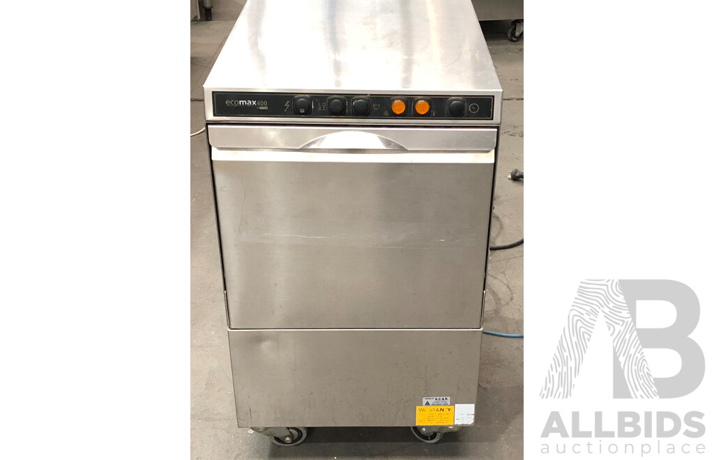 Hobart Ecomax 400 Under Bench Glass Washer