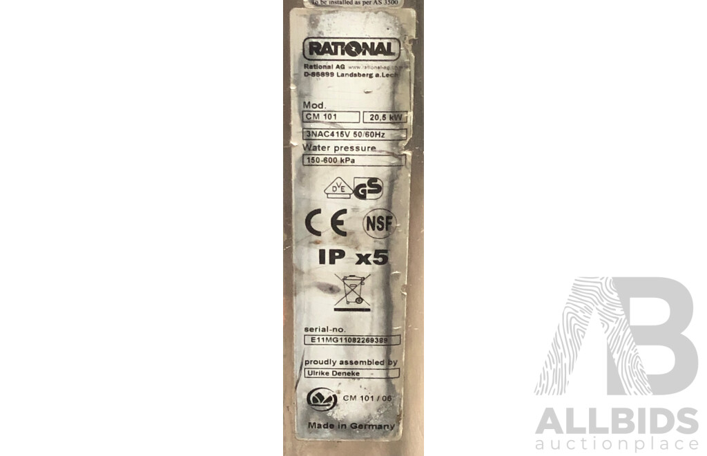 Rational Combimaster Electric Combination Oven