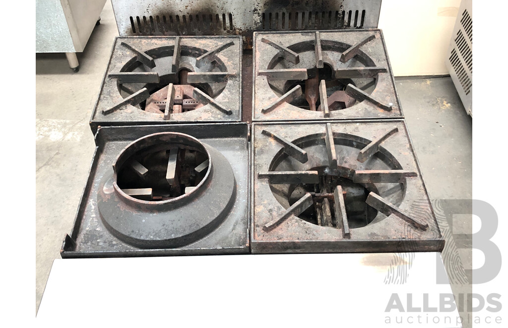 Goldstein LPG Four Burner Gas Cooktop/Oven