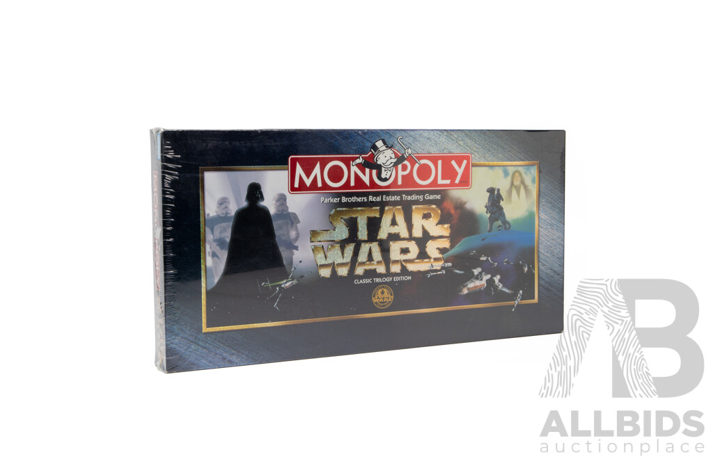 Monopoly, Star Wars, Classic Trilogy Edition, New in Original Packaging