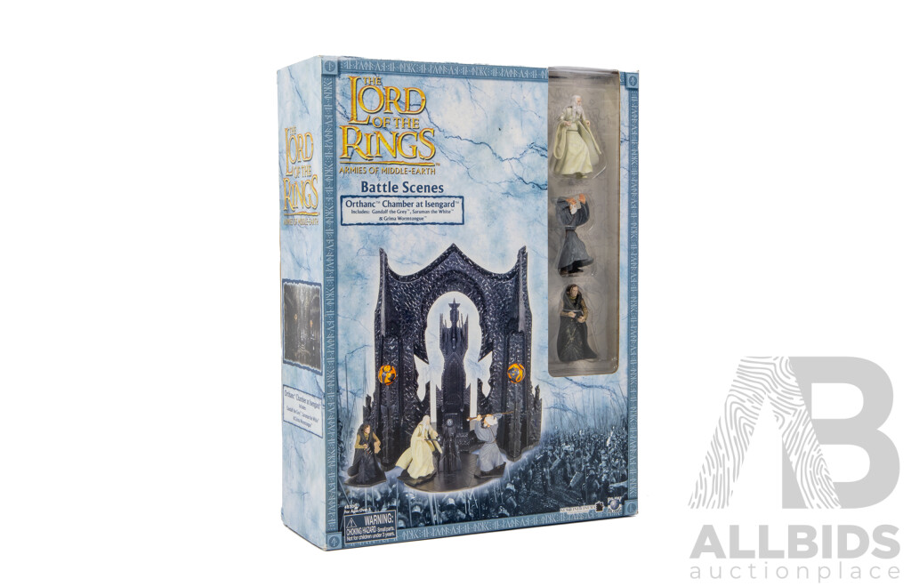 Ord of the Rings: Armies of Middle-Earth Orthanc Chamber at Isengard Battle Scene in Original Box