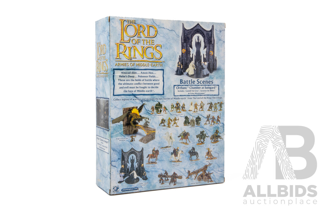 Ord of the Rings: Armies of Middle-Earth Orthanc Chamber at Isengard Battle Scene in Original Box