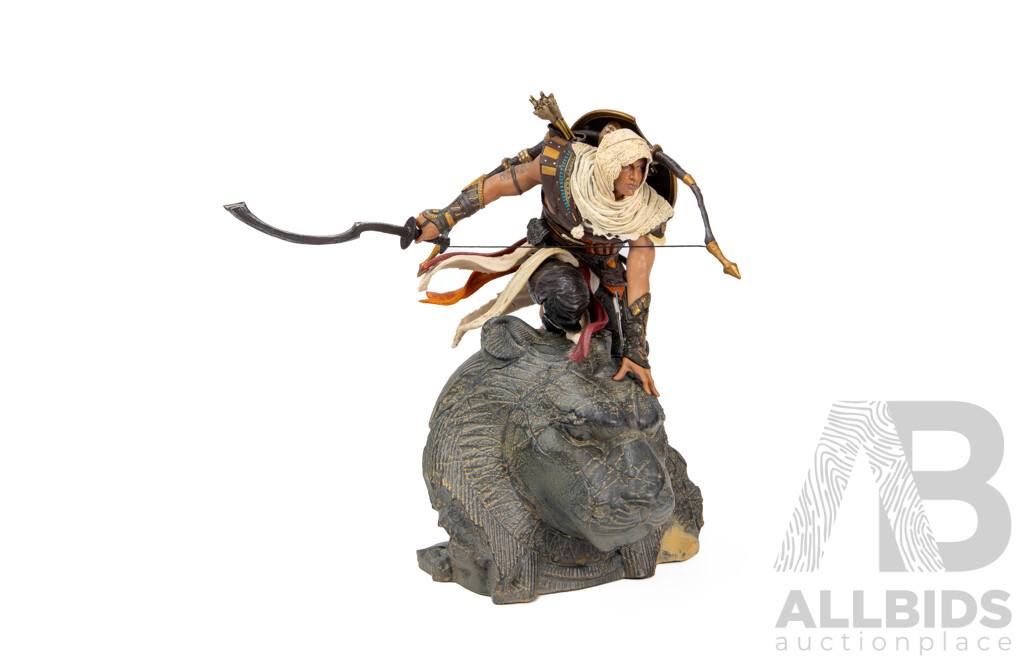 Assasin's Creed Origins, Gods Edition, Statue of Bayek on Sekhmet in Original Packaging