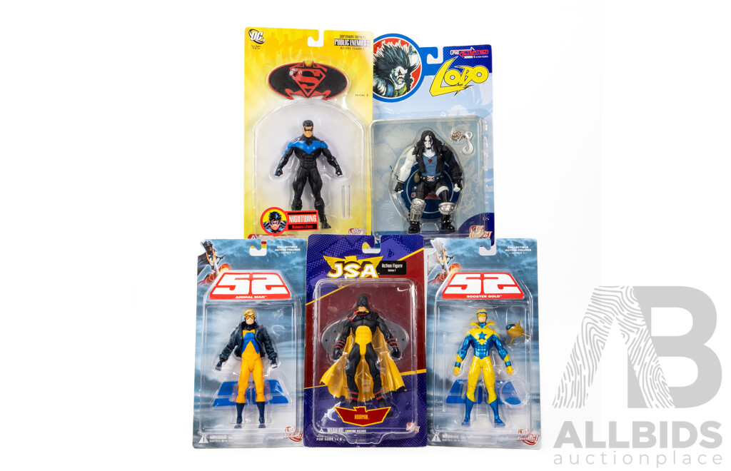 Assorted Collection of Five DC Direct Figures, in Original Packaging