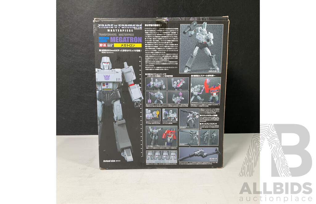 Boxed Takara Tomy Transformers Masterpiece MP-36 Megatron