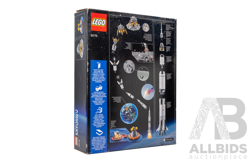LEGO NASA Apollo Saturn V, 92176, in Original Box