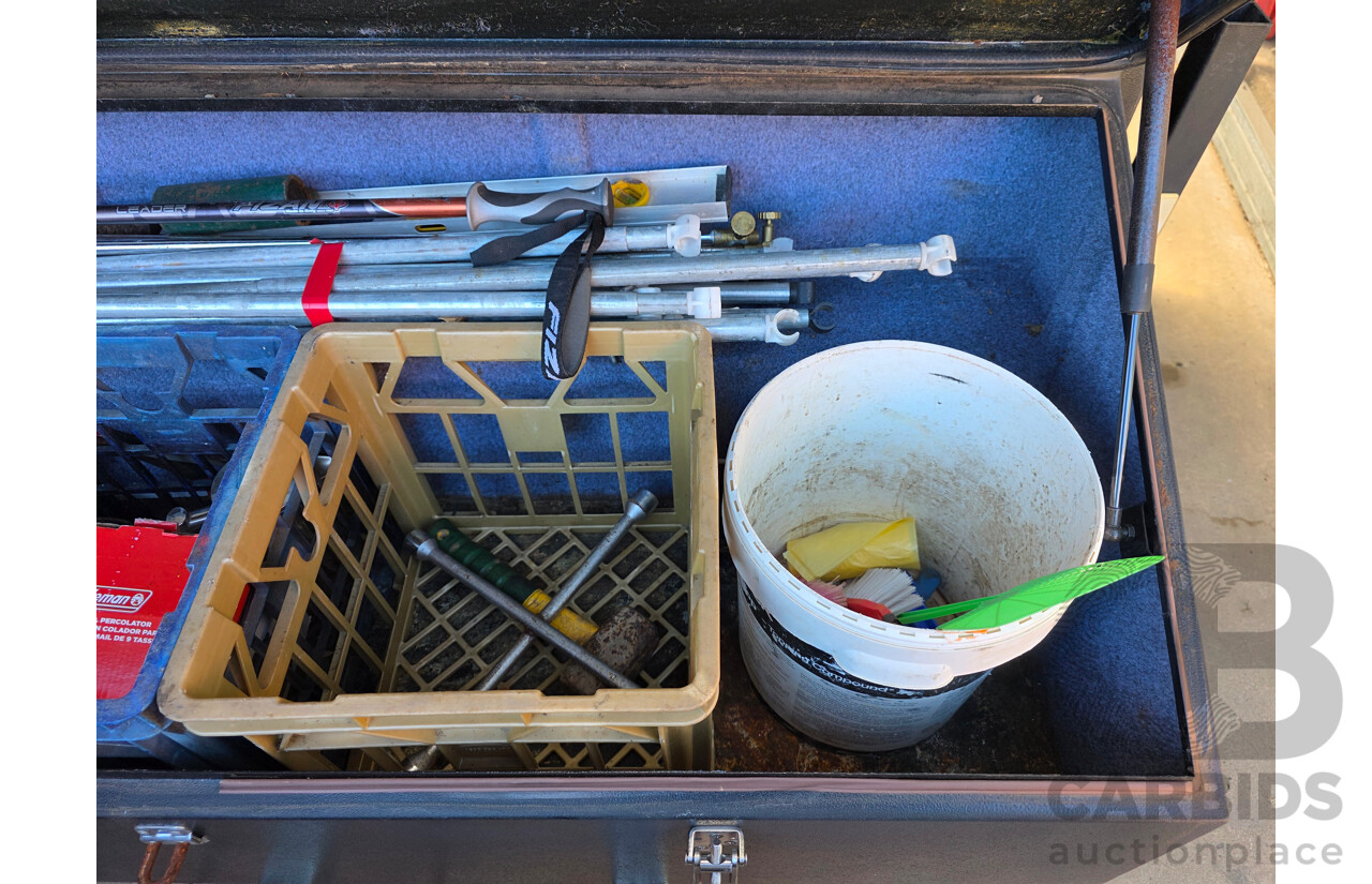 10/2016 GIC Black Series Extreme Commando Camping Trailer w/ 2x Annex and Boat Rack