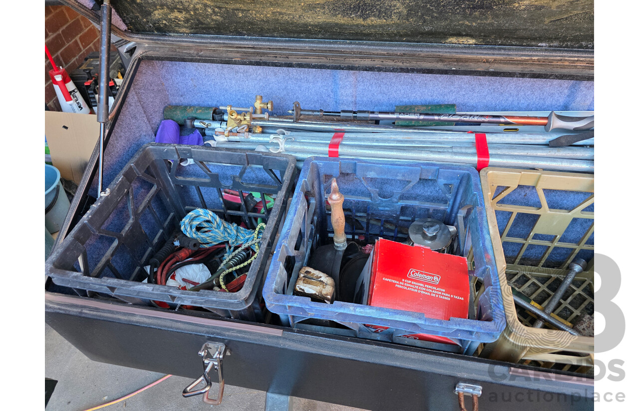 10/2016 GIC Black Series Extreme Commando Camping Trailer w/ 2x Annex and Boat Rack