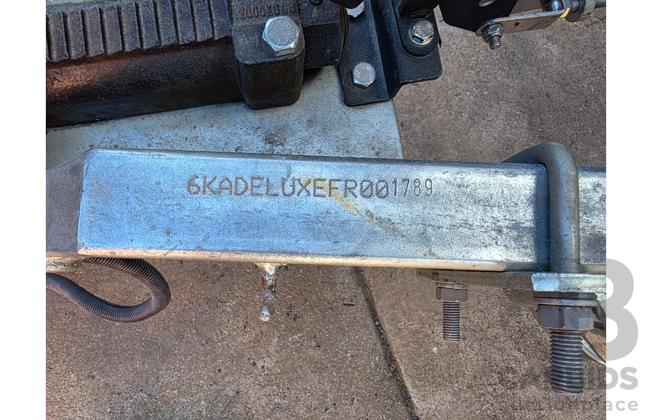 10/2016 GIC Black Series Extreme Commando Camping Trailer w/ 2x Annex and Boat Rack