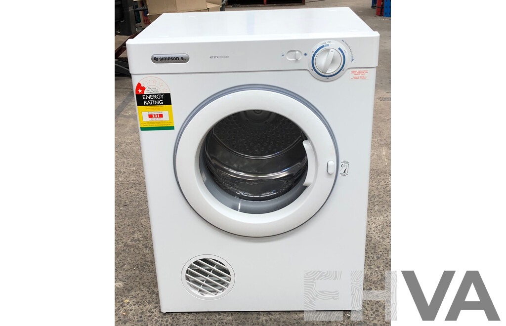 Simpson Ezi Loader 5KG Clothes Dryer