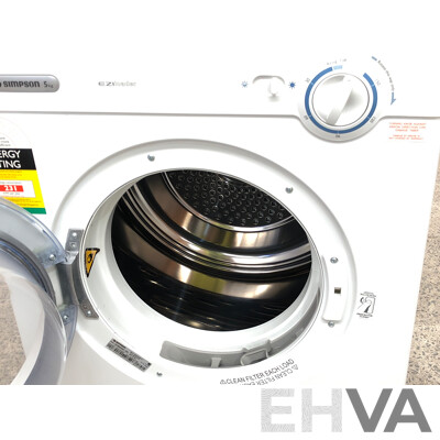 Simpson Ezi Loader 5KG Clothes Dryer