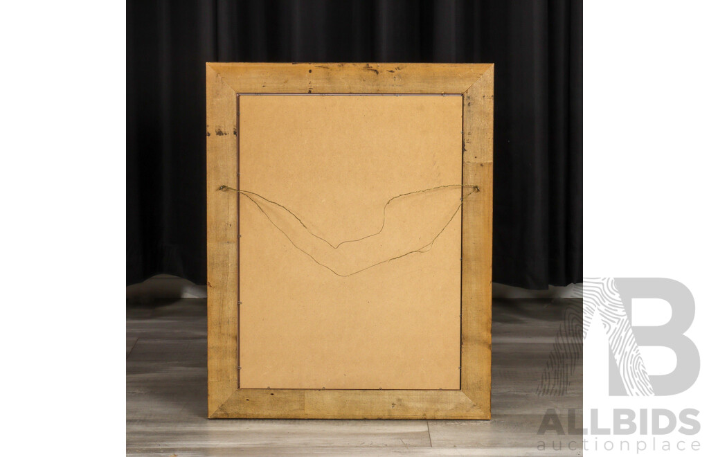 Vintage Timber Gilt Framed Mirror