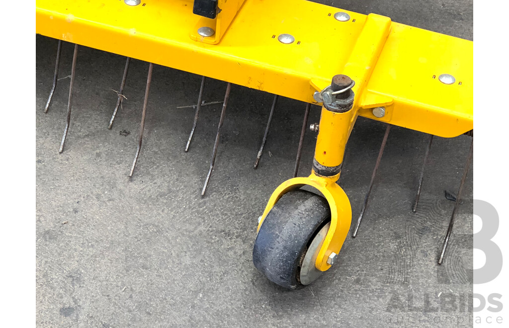 Dethatcher Attachment for 42 Inch Walker Ride on Lawn Mower