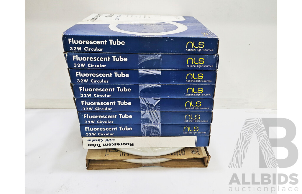 32W Circular Fluorescent Tube - Lot of Ten