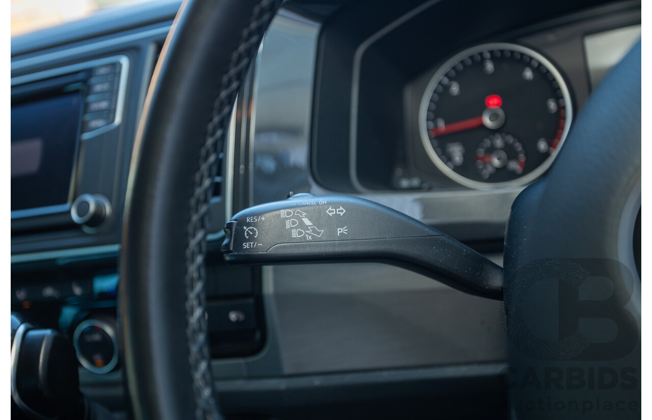 05/2017 Volkswagen Multivan Comfortline TDI340 T6 MY17.5 4D Wagon Acapulco Blue Metallic 2.0L Turbo Diesel - 7 Seats