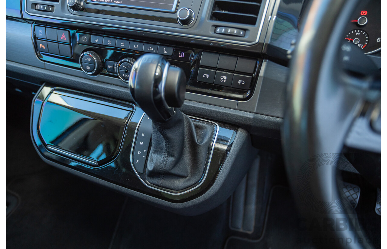 05/2017 Volkswagen Multivan Comfortline TDI340 T6 MY17.5 4D Wagon Acapulco Blue Metallic 2.0L Turbo Diesel - 7 Seats