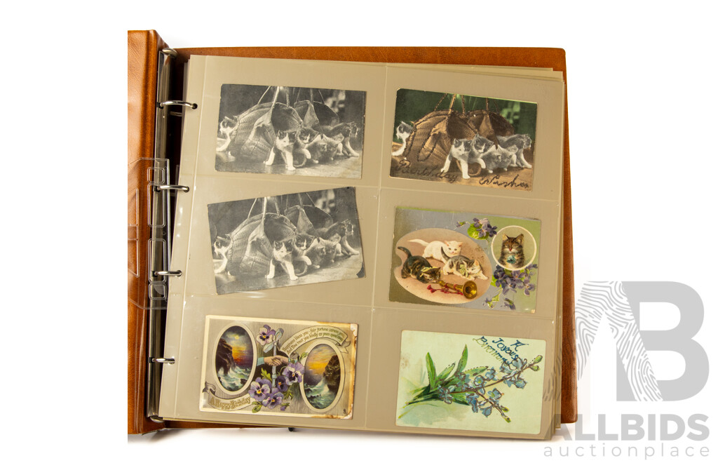 Collection of Antique and Vintage Postcards