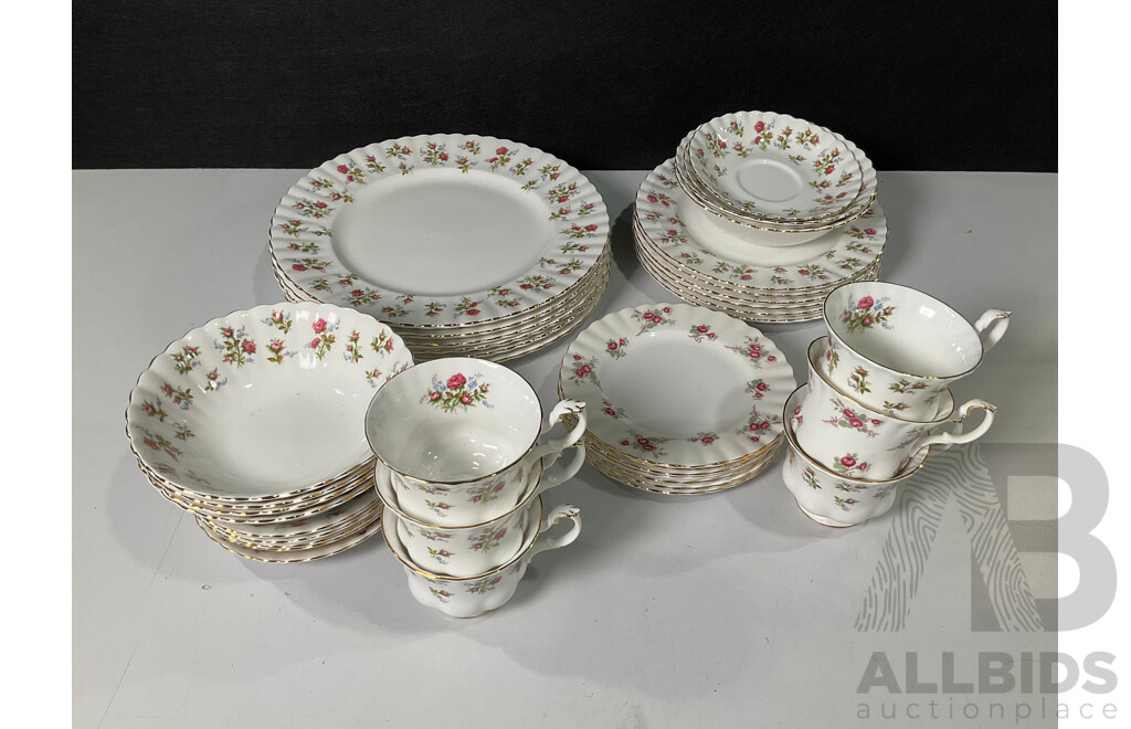 38 Piece Dinner Set by Winsome Royal Albert Made in England