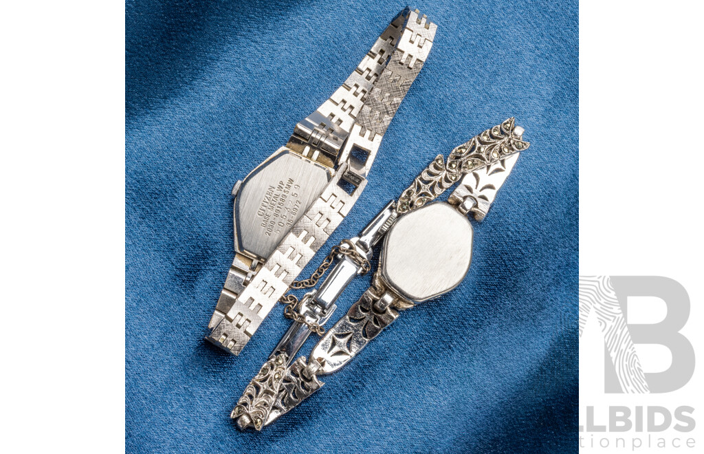 Vintage Felicia 17 Jewel Hand Wind and Citizen Quartz Watch - Lot of 2