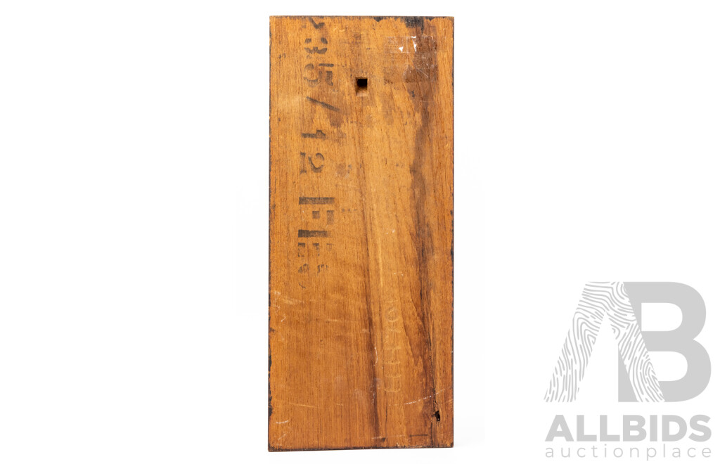 Hannes Harrs (20th Century, German-Born South African, 1927-2006), Modernist Guardian (1970), Hand Carved Mid Century Wood Panel Relief, 46L x 20W x 4D cm (approx Dimensions)