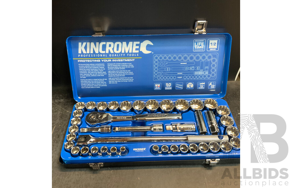 KINCROME K28022 1/2'' Driver Socket Set