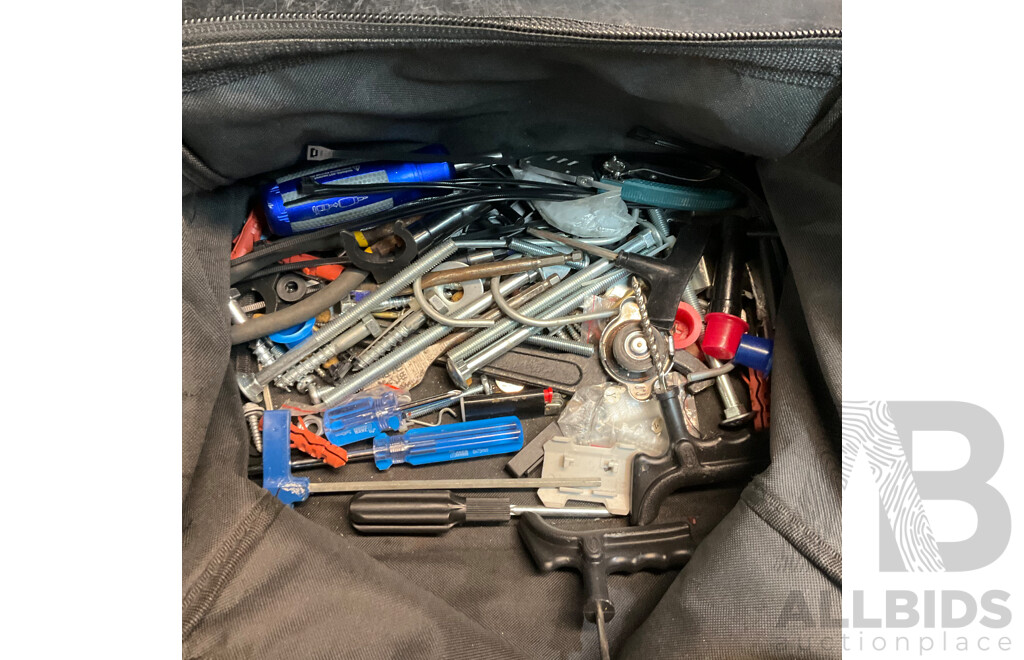 Assorted Hand Tools in the Carry Bag