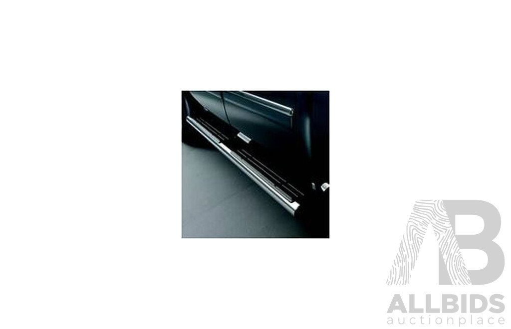 GM Crew Cab 6-Inch Oval Assist Steps in Chrome (Diesel) for GMC or Chevrolet