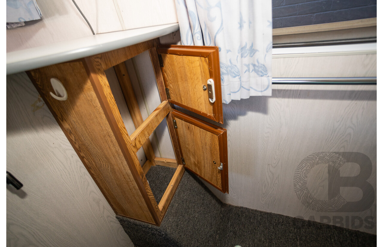 08/2001 Regent Cruiser 19ft Caravan Trailer  - White