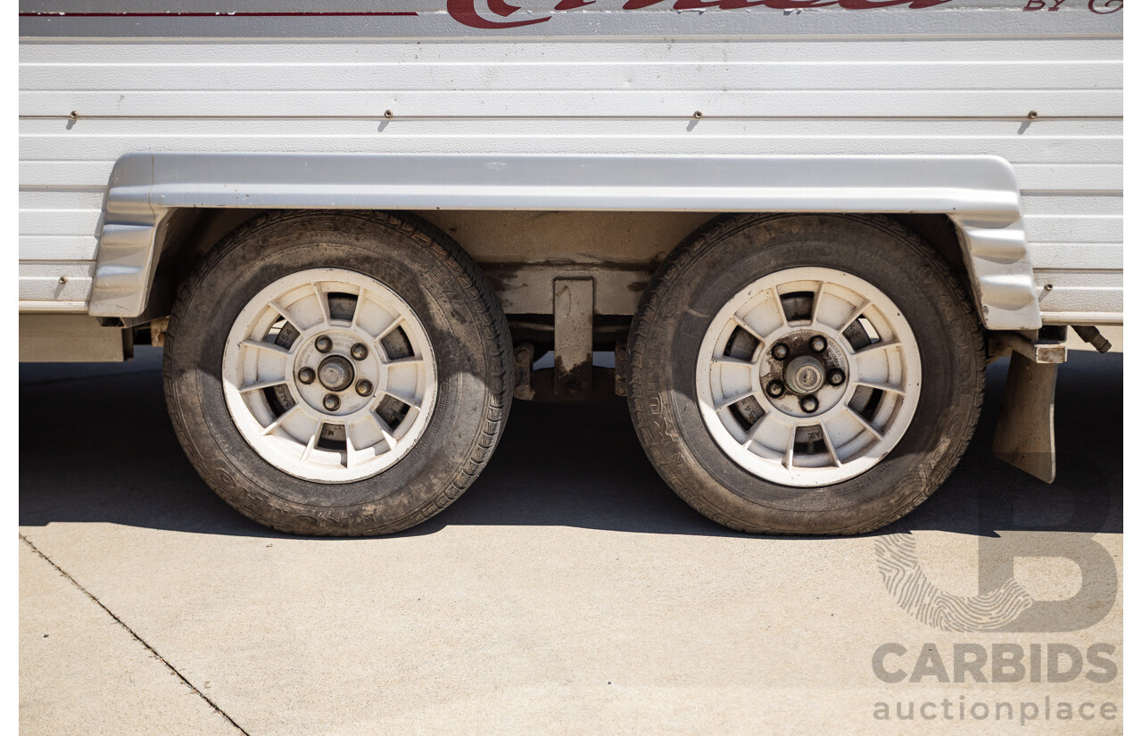 08/2001 Regent Cruiser 19ft Caravan Trailer  - White