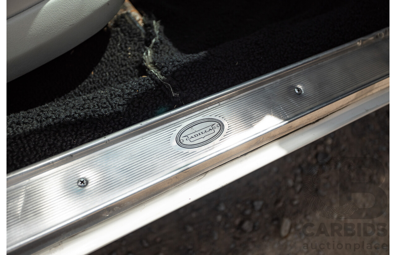 01/1961 Cadillac DeVille Short Deck 4d Sedan Olympic White V8 6.4L