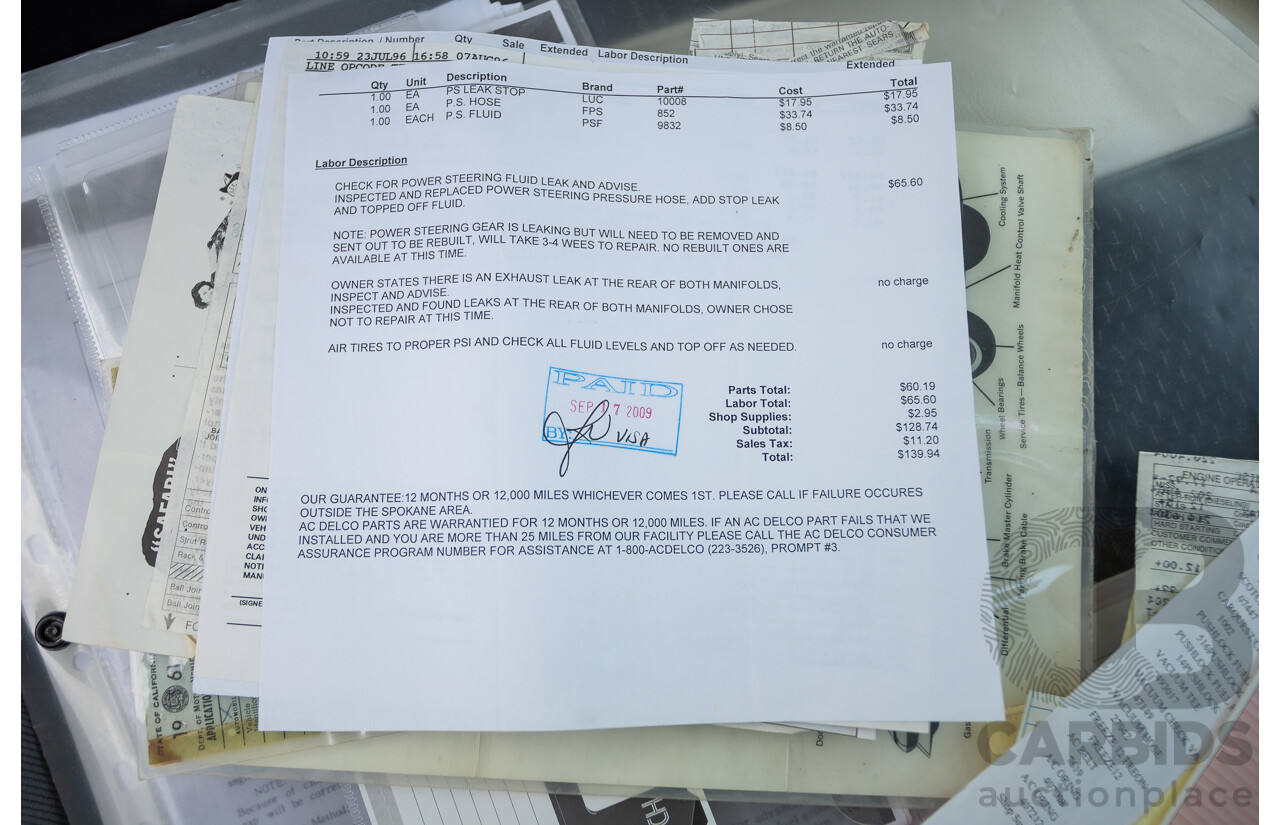 01/1961 Cadillac DeVille Short Deck 4d Sedan Olympic White V8 6.4L