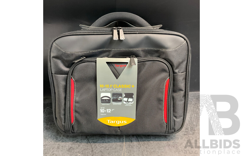 Fellowes Laptop Riser & Targus 10-12.1'' Laptop Case & Verbatim Bluetooth Mobile Keyboard & Cleaning Kit - Lot of 7