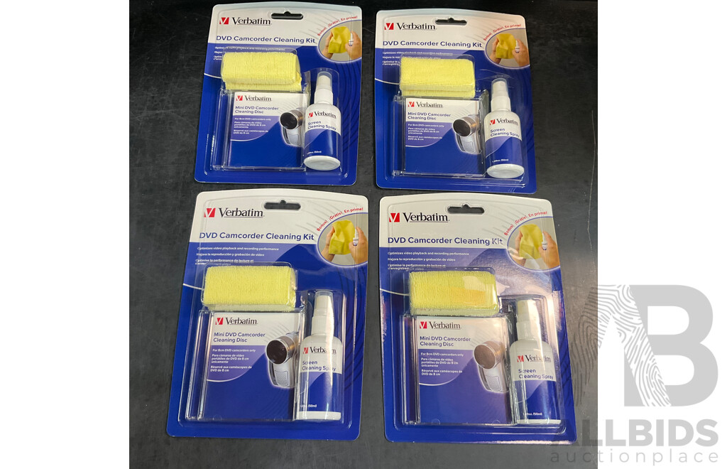 Fellowes Laptop Riser & Targus 10-12.1'' Laptop Case & Verbatim Bluetooth Mobile Keyboard & Cleaning Kit - Lot of 7