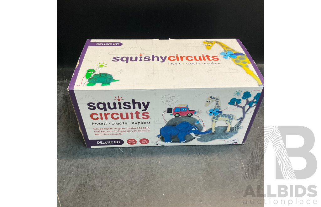 Squish Circuits Deluxe Kit & SENNHEISER VOIP Headset - Lot of 2