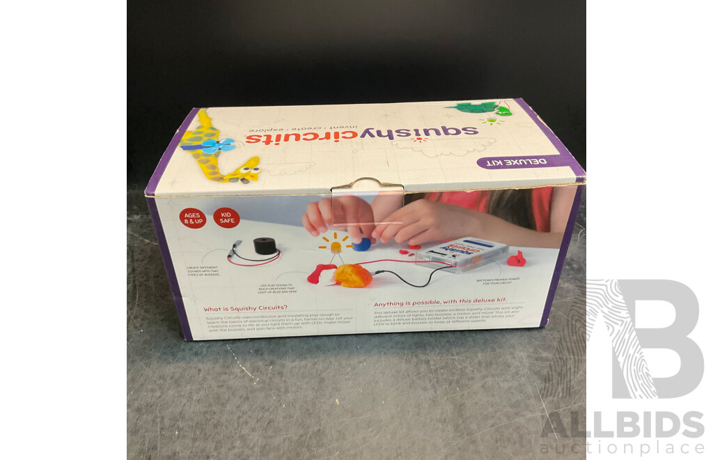 Squish Circuits Deluxe Kit & SENNHEISER VOIP Headset - Lot of 2