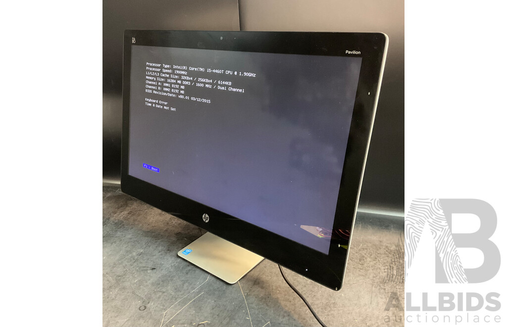 HP Pavillion I5 23.8'' ALL in One