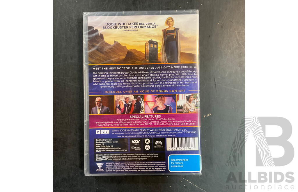 Laser Wireless Speaker & DOCTOR WHO DVD Eleventh Series - Lot of 2