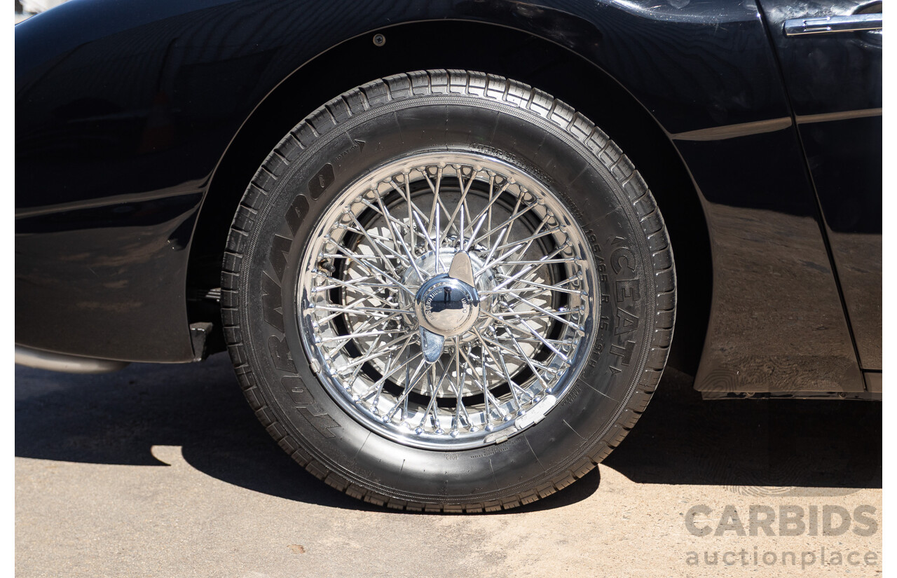 1/1964 Austin Healey 3000 MKIII BJ8 Phase 1 2+2 2d Convertible Black 2.9L