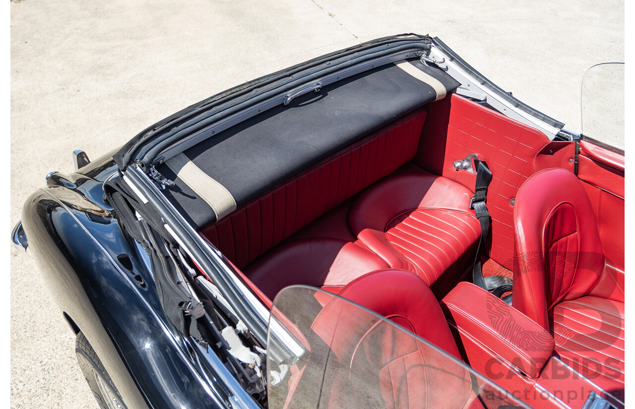 1/1964 Austin Healey 3000 MKIII BJ8 Phase 1 2+2 2d Convertible Black 2.9L