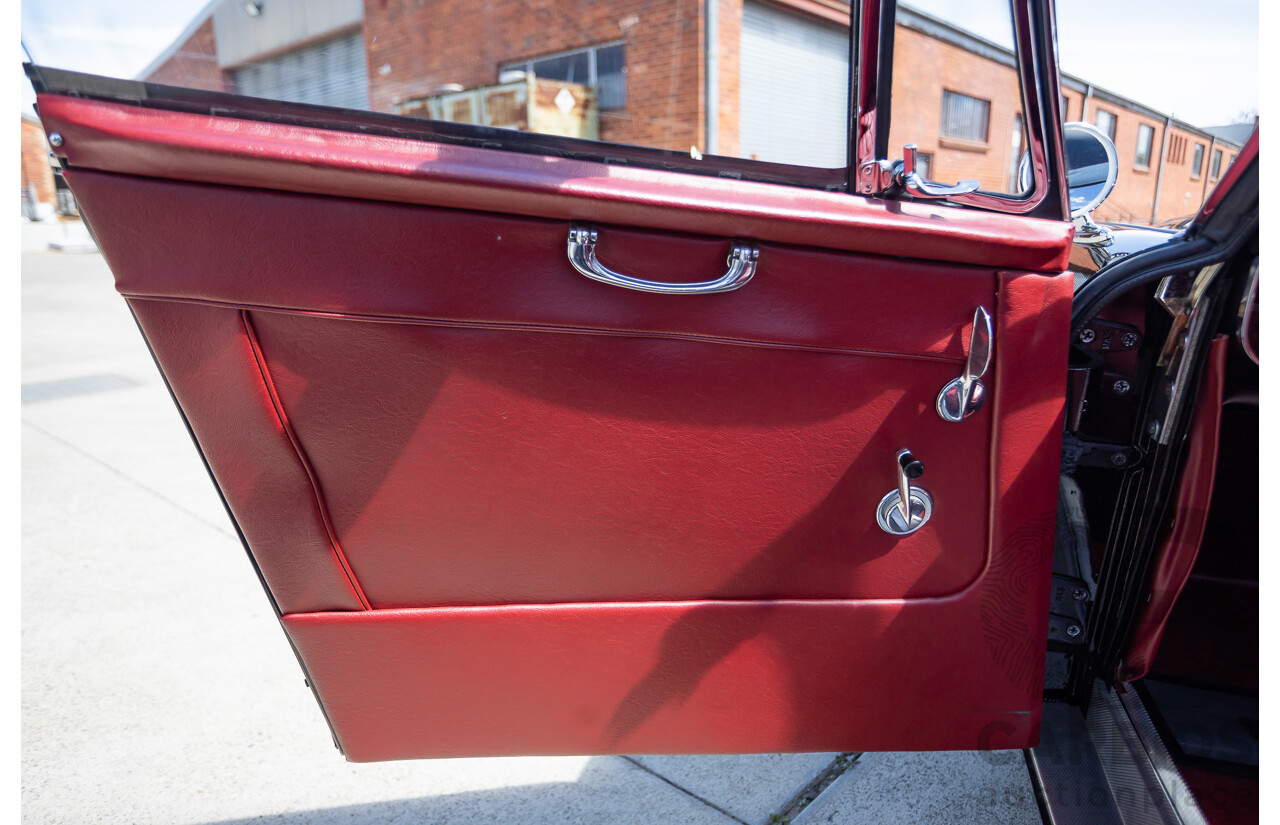 1/1964 Austin Healey 3000 MKIII BJ8 Phase 1 2+2 2d Convertible Black 2.9L