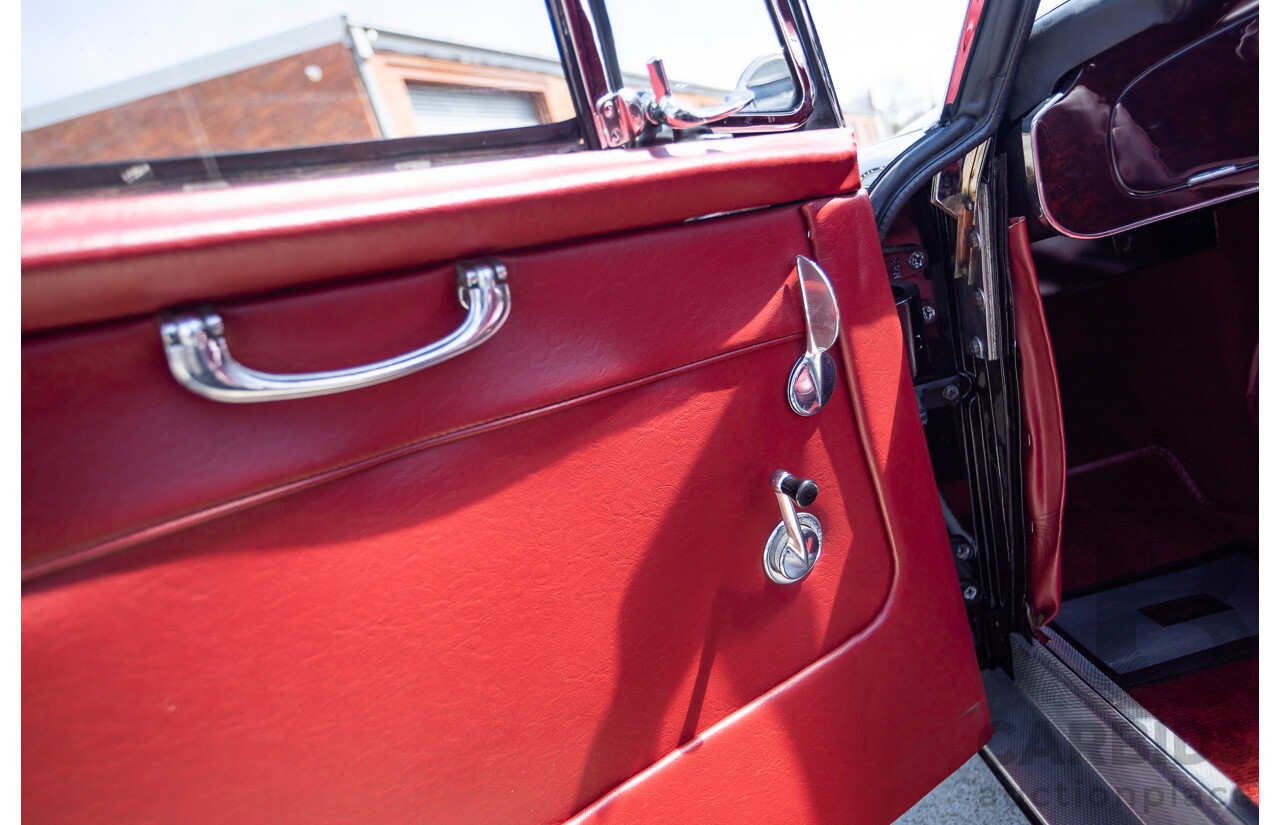 1/1964 Austin Healey 3000 MKIII BJ8 Phase 1 2+2 2d Convertible Black 2.9L