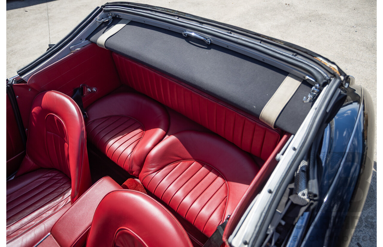 1/1964 Austin Healey 3000 MKIII BJ8 Phase 1 2+2 2d Convertible Black 2.9L