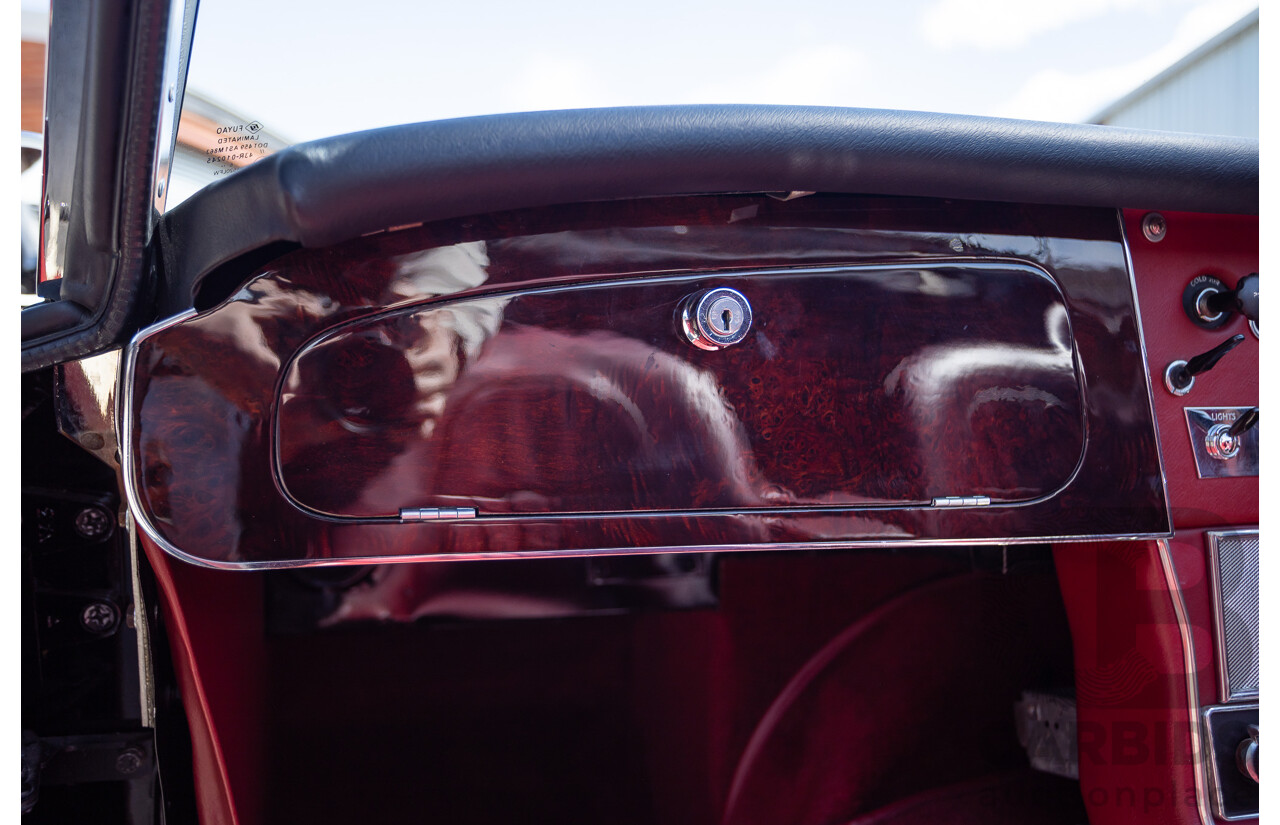 1/1964 Austin Healey 3000 MKIII BJ8 Phase 1 2+2 2d Convertible Black 2.9L