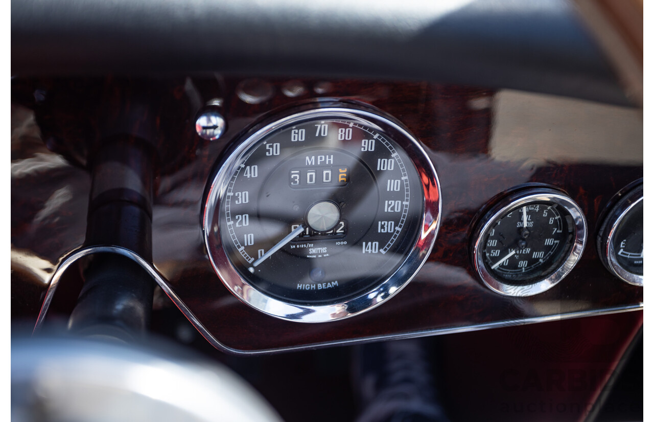 1/1964 Austin Healey 3000 MKIII BJ8 Phase 1 2+2 2d Convertible Black 2.9L