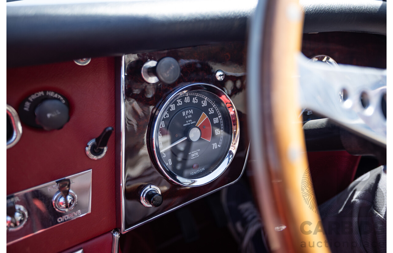 1/1964 Austin Healey 3000 MKIII BJ8 Phase 1 2+2 2d Convertible Black 2.9L